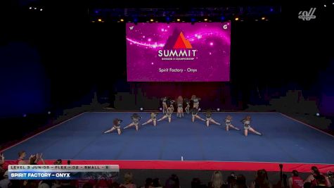 Spirit Factory - Onyx [2026 L3 Junior - Flex - D2 - Small - B] 2026 The D2 Summit