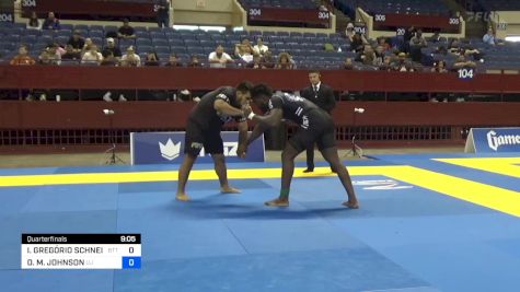IGOR GREGÓRIO SCHNEIDER vs DEVHONTE M. JOHNSON 2024 Pan IBJJF Jiu-Jitsu No-Gi Championship