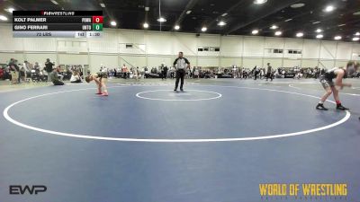 72 lbs Semifinal - Kolt Palmer, POWA 12U vs Gino Ferrari, Untouchables 12u PURPLE