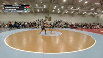 144 lbs Champ. Round 3 - Brenden Campbell, Palmer Ridge vs Tristan Gauvin, Fossil Ridge