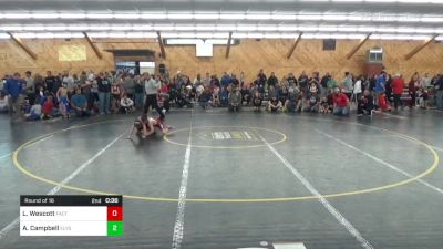 M 70 lbs Round Of 16 - Lincoln Wescott, Factoryville vs Alden Campbell, Elysburg