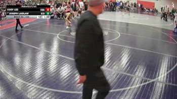 144 lbs Champ. Round 1 - Joseph Laidlaw, West Linn vs Cody Lee, Camas