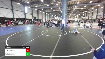 58 lbs Semifinal - Tilly Kunze, Salem Elite Mat Club vs KelleyAnne Bates, Redwood WC