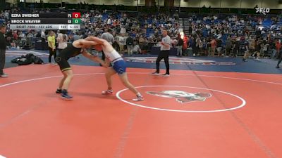 157 lbs Round Of 128 - Ezra Swisher, PA vs Brock Weaver, GA