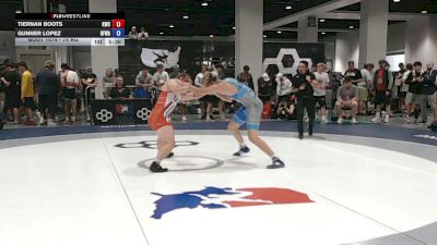 74 kg Cons. Rd Of 128 - Tiernan Boots, Knights Wrestling Club vs Gunner Lopez, Black Fox Wrestling Academy