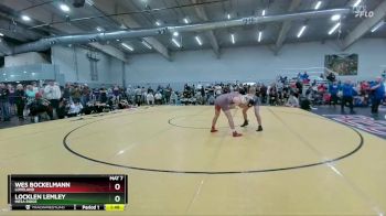 165 lbs Champ. Round 2 - Locklen Lemley, Mesa Ridge vs Wes Bockelmann, Loveland