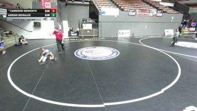 59 lbs Cons. Semis - Cameron Meredith, So Cal Hammers Wrestling vs Adrian Morales, So Cal Hammers Wrestling