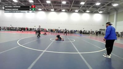 106 lbs Consi Of 16 #1 - Maxwell Monroe, GA vs Thomas Matias, NY