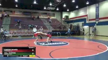 145 lbs Round 3 - Carson Reaves, Homewood HS vs Will Hunton, Vestavia Hills