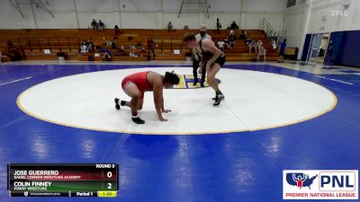 189/215 Round 3 - Colin Finney, Poway Wrestling vs Jose Guerrero, Daniel Cormier Wrestling Academy