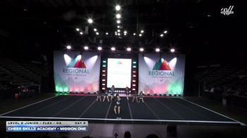 Cheer Skillz Academy - Mission One [2026 L2 Junior - Flex - D2 Day 2] 2026 The Southwest Regional Summit