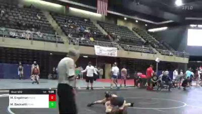 105 lbs Final - Micah Engelman, Mountain Top, PA vs Maverick Beckwith, Plymouth, NY