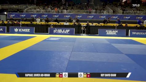 Raphael Xavier Abi-Rihan vs Roy David Shaw 2026 Pan Jiu Jitsu IBJJF Championship