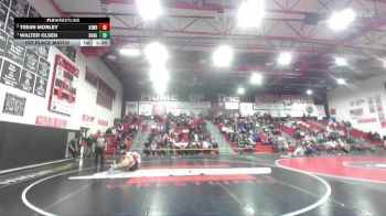 165 lbs 1st Place Match - Walter Olsen, Buhl vs Teejin Morley, Kimberly