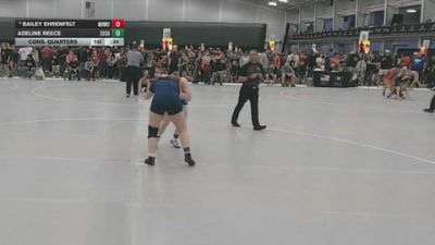 170 lbs Cons. Quarters - Adeline Reece, Central Catholic vs Bailey Ehrenfelt, Mile High Wrestling Club