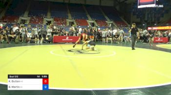 132 lbs Rnd Of 64 - Kyle Dutton, Missouri vs Brock Martin, South Dakota