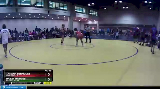 138 lbs Round 8 (10 Team) - Tatiana Bermudez, CLWC / IWC vs Bailey ...