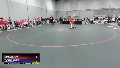 190 lbs Round 3 (8 Team) - James Elliott, Oklahoma Red vs Turner Gilman, Kansas Red