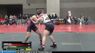 197 lbs Cons. Round 2 - Ethan Chelberg, Liberty vs Jaron Alf, Ottawa University