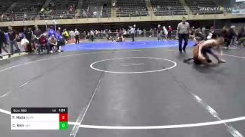 135 lbs Semifinal - Fernando Mejia, Germantown vs Chase Bish, National Park