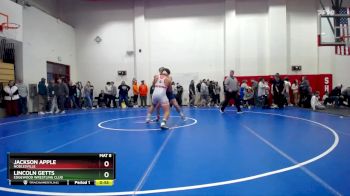285 lbs Champ. Round 2 - Jackson Apple, Noblesville vs Lincoln Getts, Edgewood Wrestling Club