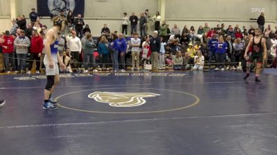 132 lbs Quarterfinal - Cullen Edwards, St. Francis vs Ryan Arecco, Kellenberg