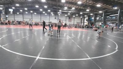 56 lbs Round 3 - 12:30pm Saturday - Angelo Sanchez, West Coast Elite vs Jace Villamil, Rough House W.C., CA