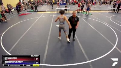 175 lbs Cons. Round 2 - Bryan Horn, MN vs Desmond Winfrey, IL