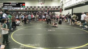 50 lbs 3rd Place Match - Ruby Hynick, Cobra Wrestling Club vs Gunner Seckinger, KC Elite Training Center