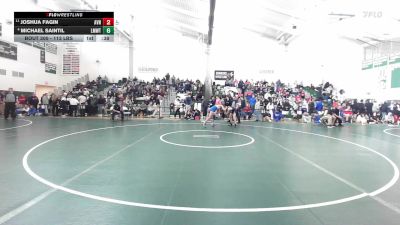 113 lbs Consi Of 8 #2 - Joshua Fagin, Avon vs Michael Saintil, Lyman Mem/Windham Tech