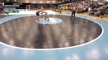149 lbs Cons. Round 3 - Christian Knuckles, Liberty vs Dylan Vallone, Ursinus