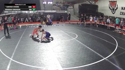 92 lbs Quarters - Justice Chung, Hawaii vs Jedidiah Erekson, Idaho