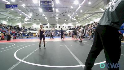 100 lbs Final - Chance Dewey, Tulsa Blue T Panthers vs Rocky Ford, Vian Wrestling Club