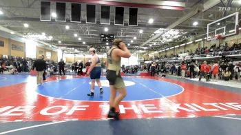 285 lbs Consi Of 4 - John Waterman, Davies Career & Tech Academy vs Gunner Haas, Barrington