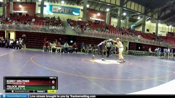 190 lbs Round 1 (4 Team) - Korey Weltmer, Smith Center HS vs Telock John, Grand Island JV