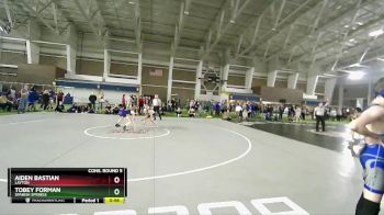 106 lbs Cons. Round 5 - Tobey Forman, Spanish Springs vs Aiden Bastian, Layton