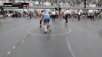 190 lbs Round 3 (6 Team) - Malaki Washington, Team Shutt B Team vs Josh Gibbs, East Coast Time Out