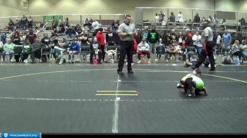 44 lbs Quarterfinal - Dallas Coats, Peer Pressure Elite vs Cody Kaliszewski, Donahue Wrestling Academy