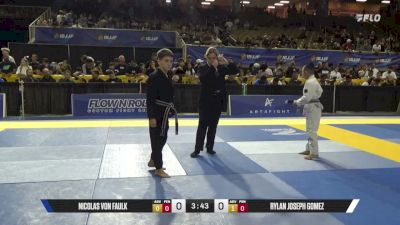 Rylan Joseph Gomez vs Nicolas Von Faulk 2026 Pan Kids Jiu-Jitsu IBJJF Championship