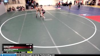 160 lbs Champ. Round 2 - Evan Farley, New Prague vs Ryan Routhieaux, Luxemburg-Casco