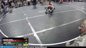 95 lbs Round 3 (6 Team) - Jayce Feril, Kansas Copperheads vs Easton Smith, Oklahoma Elite Orange