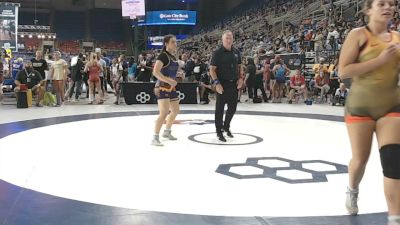 155 lbs Champ. Rd Of 64 - Alyson Guerrero, California vs Scarlett Yeager, Kansas