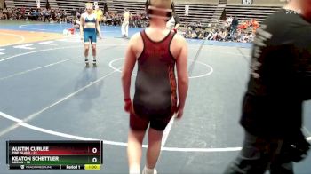130 lbs Finals (8 Team) - Keaton Schettler, Adrian vs Austin Curlee, Pine Island