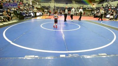 46 lbs Rr Rnd 2 - Easton Williams, HURRICANE WRESTLING ACADEMY vs Carson Hunt, Weatherford Youth Wrestling