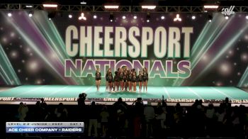 ACE Cheer Company - Raiders [2026 L2.2 Junior - PREP Day 1] 2026 CHEERSPORT National All Star Cheerleading Championship