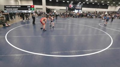 126 lbs 7th Place Match - Keaton Henry, Immortal Athletics WC vs Noah Aiden Meza, Black Fox Wrestling Academy