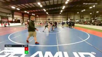 152 lbs Consi Of 8 #1 - Liam Finn, Doughboy vs Daniel Alves, New England Gold