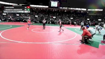 146 lbs Champ. Round 2 - Granstyn Yamanouchi, EWC3 vs Luke Zadra, LABA