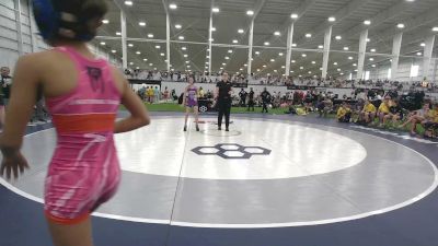 90 lbs Elizabeth Hull, Ohio vs Sophia Miller, South Carolina
