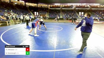 285 lbs Consi Of 32 #2 - Ethan Strauss, Hollis Brookline vs Nate Cavanaugh, Ashland